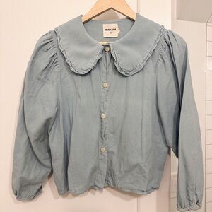 Rudy Jude Pony Blouse Sky Blue Medium